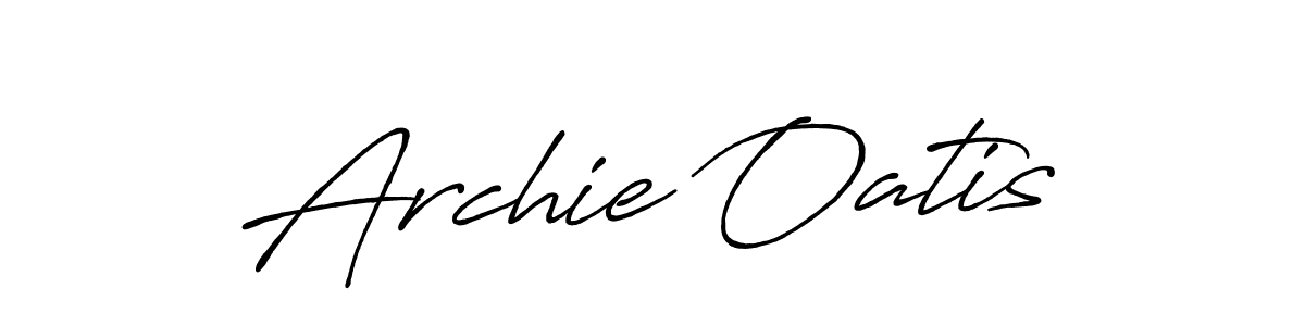 Make a short Archie Oatis signature style. Manage your documents anywhere anytime using Antro_Vectra_Bolder. Create and add eSignatures, submit forms, share and send files easily. Archie Oatis signature style 7 images and pictures png