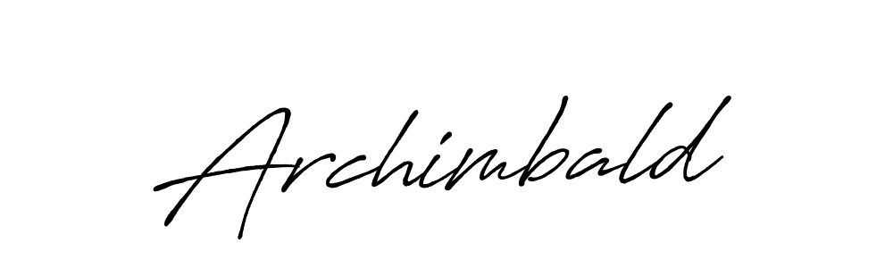 It looks lik you need a new signature style for name Archimbald. Design unique handwritten (Antro_Vectra_Bolder) signature with our free signature maker in just a few clicks. Archimbald signature style 7 images and pictures png