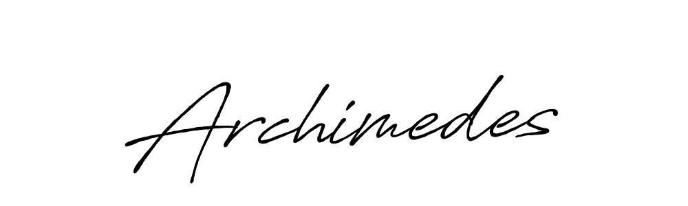 Create a beautiful signature design for name Archimedes. With this signature (Antro_Vectra_Bolder) fonts, you can make a handwritten signature for free. Archimedes signature style 7 images and pictures png