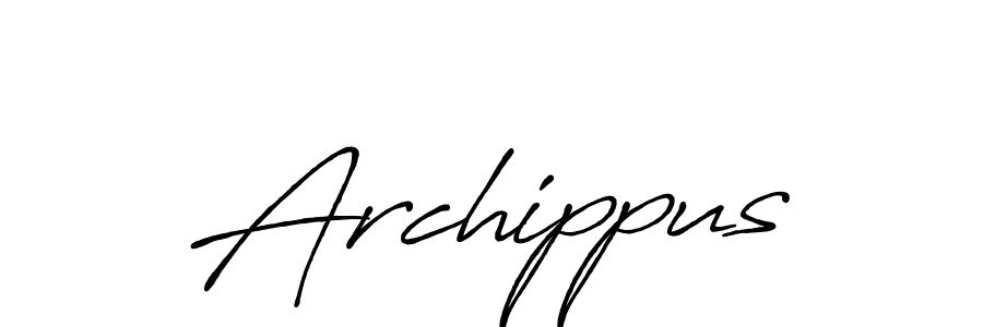 Make a beautiful signature design for name Archippus. Use this online signature maker to create a handwritten signature for free. Archippus signature style 7 images and pictures png