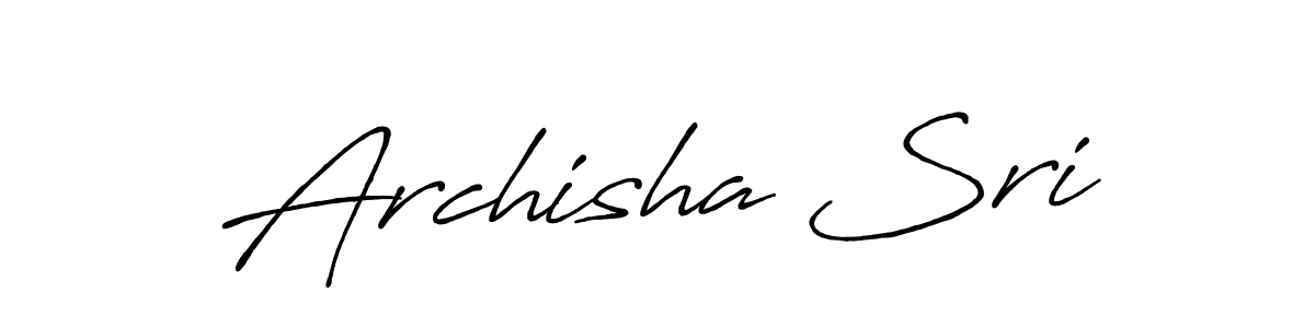 Also we have Archisha Sri name is the best signature style. Create professional handwritten signature collection using Antro_Vectra_Bolder autograph style. Archisha Sri signature style 7 images and pictures png