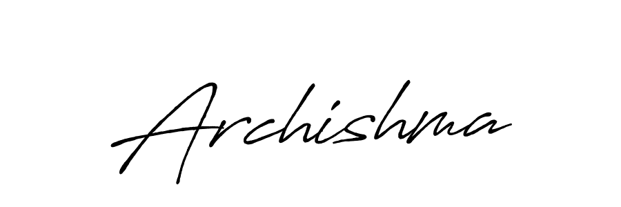 Once you've used our free online signature maker to create your best signature Antro_Vectra_Bolder style, it's time to enjoy all of the benefits that Archishma name signing documents. Archishma signature style 7 images and pictures png