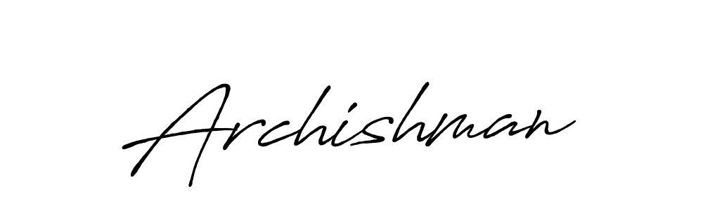 Also we have Archishman name is the best signature style. Create professional handwritten signature collection using Antro_Vectra_Bolder autograph style. Archishman signature style 7 images and pictures png