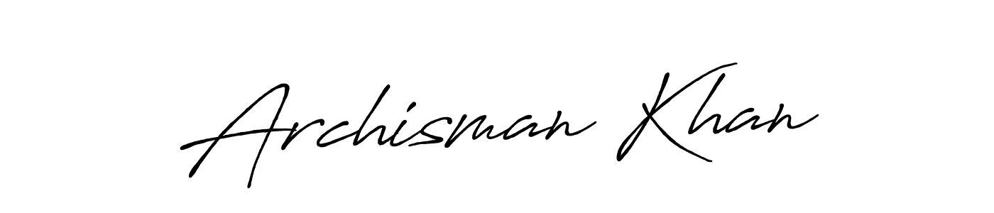 Here are the top 10 professional signature styles for the name Archisman Khan. These are the best autograph styles you can use for your name. Archisman Khan signature style 7 images and pictures png