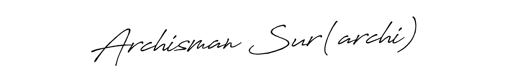How to Draw Archisman Sur(archi) signature style? Antro_Vectra_Bolder is a latest design signature styles for name Archisman Sur(archi). Archisman Sur(archi) signature style 7 images and pictures png