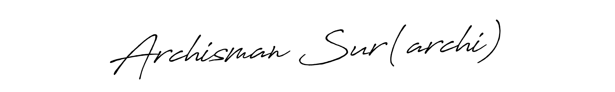 How to Draw Archisman Sur(archi) signature style? Antro_Vectra_Bolder is a latest design signature styles for name Archisman Sur(archi). Archisman Sur(archi) signature style 7 images and pictures png