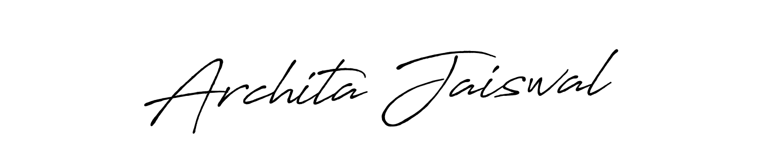 How to Draw Archita Jaiswal signature style? Antro_Vectra_Bolder is a latest design signature styles for name Archita Jaiswal. Archita Jaiswal signature style 7 images and pictures png