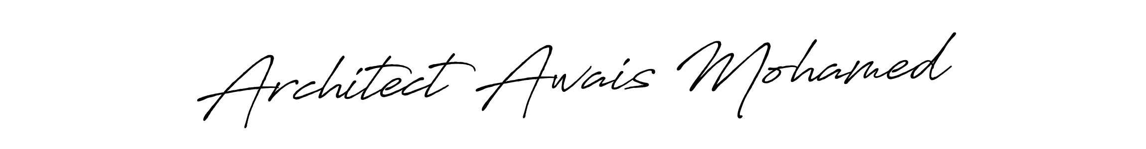 if you are searching for the best signature style for your name Architect Awais Mohamed. so please give up your signature search. here we have designed multiple signature styles  using Antro_Vectra_Bolder. Architect Awais Mohamed signature style 7 images and pictures png