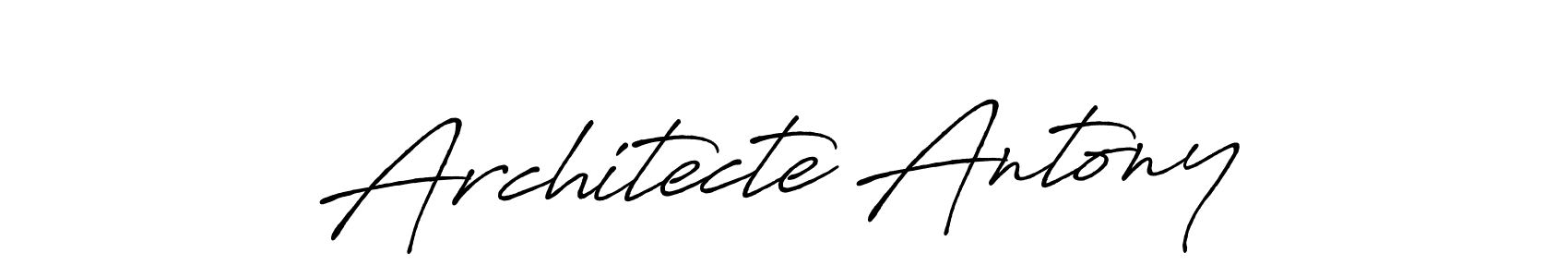 Similarly Antro_Vectra_Bolder is the best handwritten signature design. Signature creator online .You can use it as an online autograph creator for name Architecte Antony. Architecte Antony signature style 7 images and pictures png