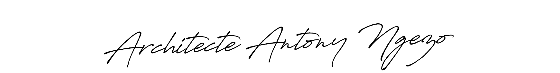 How to make Architecte Antony Ngezo signature? Antro_Vectra_Bolder is a professional autograph style. Create handwritten signature for Architecte Antony Ngezo name. Architecte Antony Ngezo signature style 7 images and pictures png
