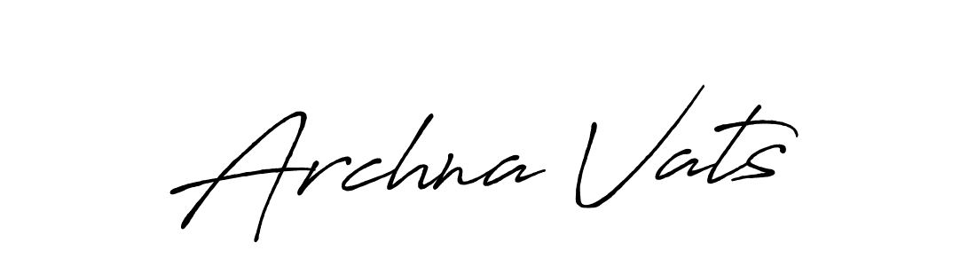if you are searching for the best signature style for your name Archna Vats. so please give up your signature search. here we have designed multiple signature styles  using Antro_Vectra_Bolder. Archna Vats signature style 7 images and pictures png
