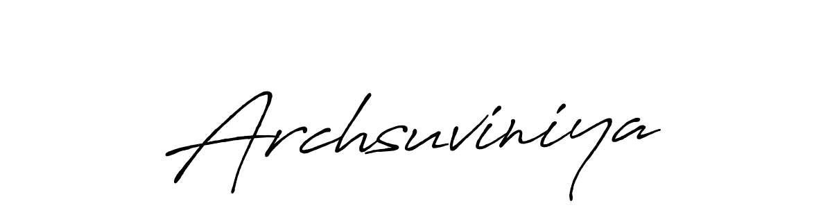 Also we have Archsuviniya name is the best signature style. Create professional handwritten signature collection using Antro_Vectra_Bolder autograph style. Archsuviniya signature style 7 images and pictures png