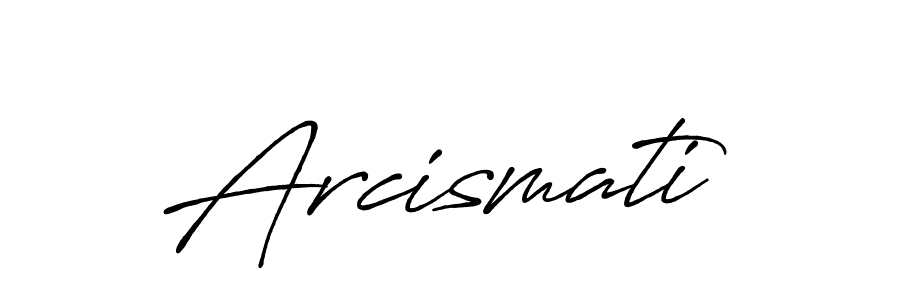 Create a beautiful signature design for name Arcismati. With this signature (Antro_Vectra_Bolder) fonts, you can make a handwritten signature for free. Arcismati signature style 7 images and pictures png