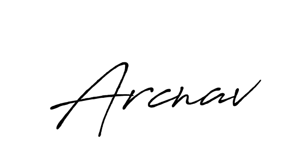 Arcnav stylish signature style. Best Handwritten Sign (Antro_Vectra_Bolder) for my name. Handwritten Signature Collection Ideas for my name Arcnav. Arcnav signature style 7 images and pictures png