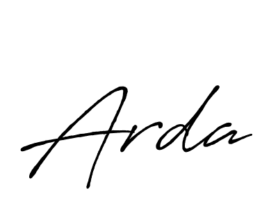 The best way (Antro_Vectra_Bolder) to make a short signature is to pick only two or three words in your name. The name Arda include a total of six letters. For converting this name. Arda signature style 7 images and pictures png