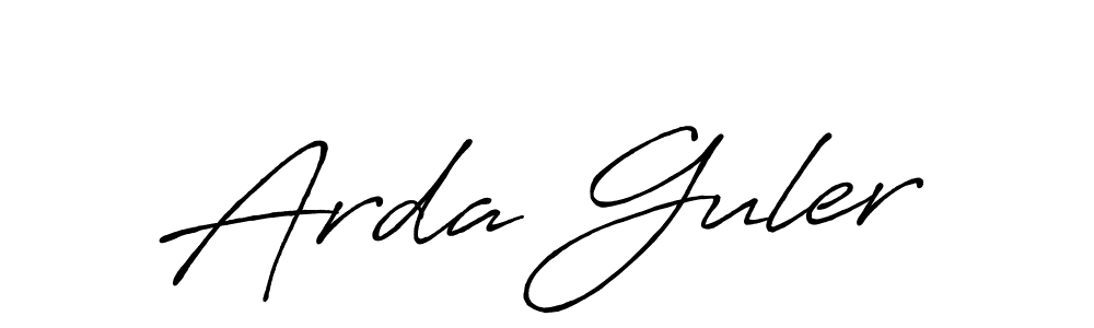 Arda Guler stylish signature style. Best Handwritten Sign (Antro_Vectra_Bolder) for my name. Handwritten Signature Collection Ideas for my name Arda Guler. Arda Guler signature style 7 images and pictures png