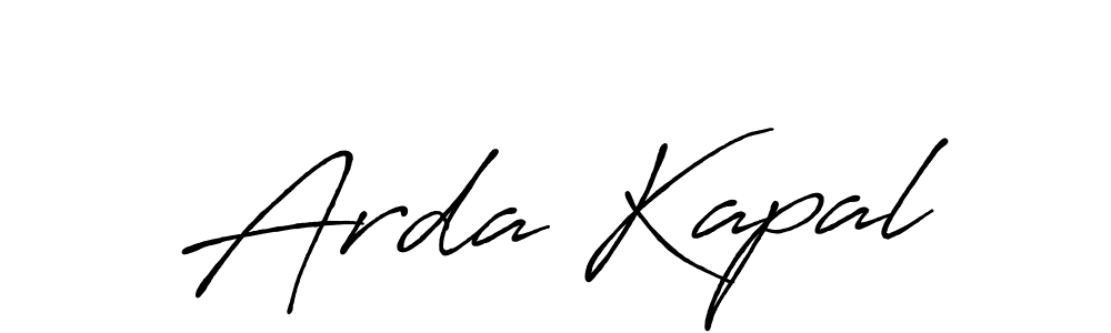 Make a beautiful signature design for name Arda Kapal. Use this online signature maker to create a handwritten signature for free. Arda Kapal signature style 7 images and pictures png