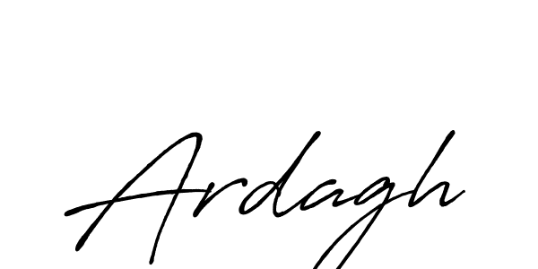 How to make Ardagh signature? Antro_Vectra_Bolder is a professional autograph style. Create handwritten signature for Ardagh name. Ardagh signature style 7 images and pictures png
