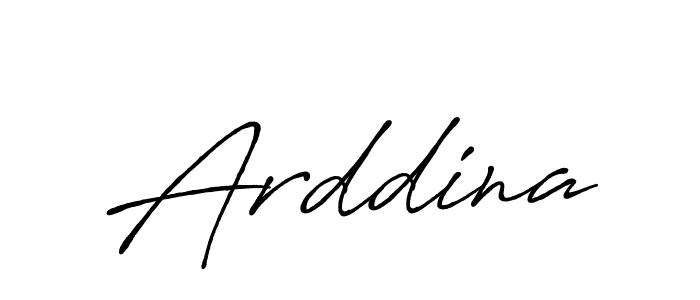 Make a beautiful signature design for name Arddina. Use this online signature maker to create a handwritten signature for free. Arddina signature style 7 images and pictures png