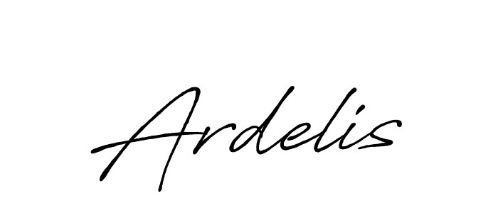 The best way (Antro_Vectra_Bolder) to make a short signature is to pick only two or three words in your name. The name Ardelis include a total of six letters. For converting this name. Ardelis signature style 7 images and pictures png