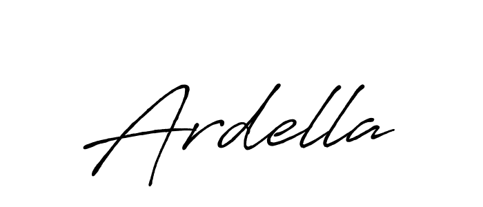 Make a beautiful signature design for name Ardella. Use this online signature maker to create a handwritten signature for free. Ardella signature style 7 images and pictures png