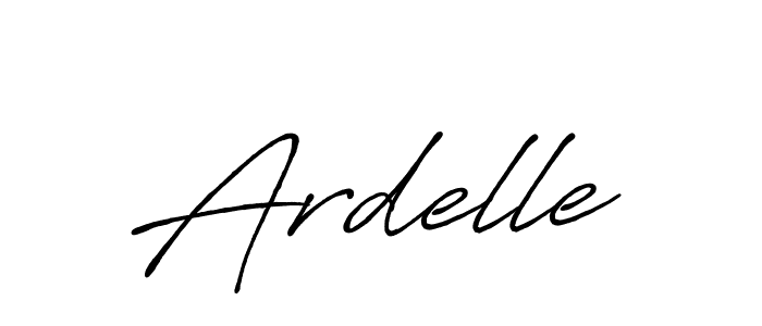 The best way (Antro_Vectra_Bolder) to make a short signature is to pick only two or three words in your name. The name Ardelle include a total of six letters. For converting this name. Ardelle signature style 7 images and pictures png