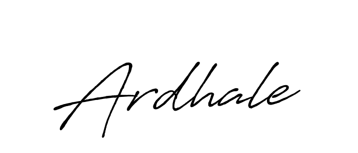 Use a signature maker to create a handwritten signature online. With this signature software, you can design (Antro_Vectra_Bolder) your own signature for name Ardhale. Ardhale signature style 7 images and pictures png