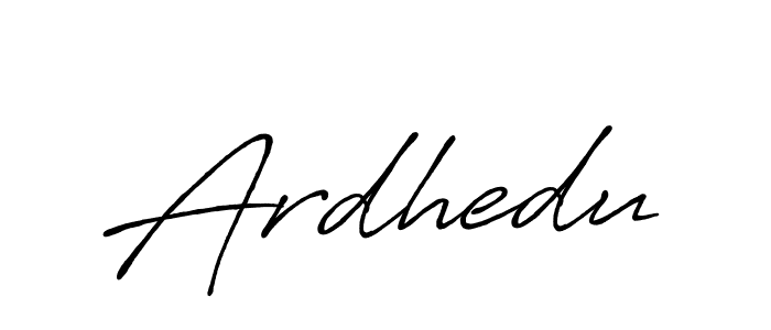 Also we have Ardhedu name is the best signature style. Create professional handwritten signature collection using Antro_Vectra_Bolder autograph style. Ardhedu signature style 7 images and pictures png