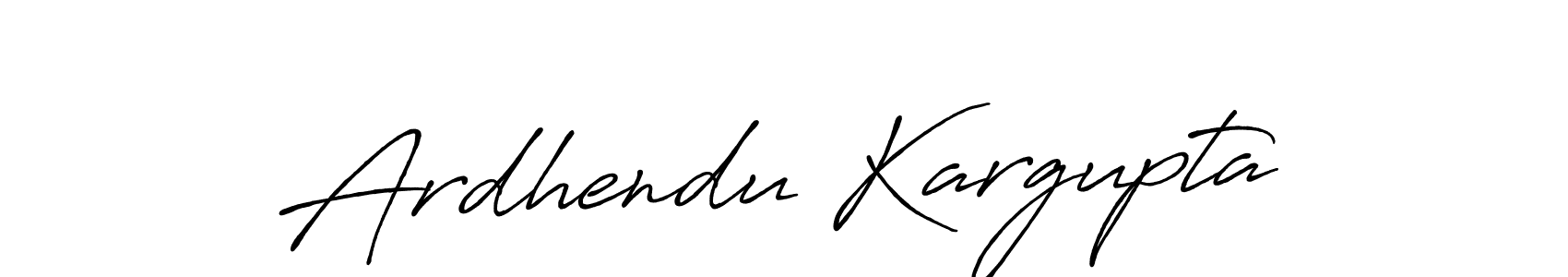 This is the best signature style for the Ardhendu Kargupta name. Also you like these signature font (Antro_Vectra_Bolder). Mix name signature. Ardhendu Kargupta signature style 7 images and pictures png