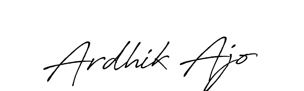 How to Draw Ardhik Ajo signature style? Antro_Vectra_Bolder is a latest design signature styles for name Ardhik Ajo. Ardhik Ajo signature style 7 images and pictures png
