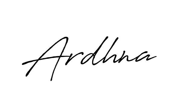 Ardhna stylish signature style. Best Handwritten Sign (Antro_Vectra_Bolder) for my name. Handwritten Signature Collection Ideas for my name Ardhna. Ardhna signature style 7 images and pictures png