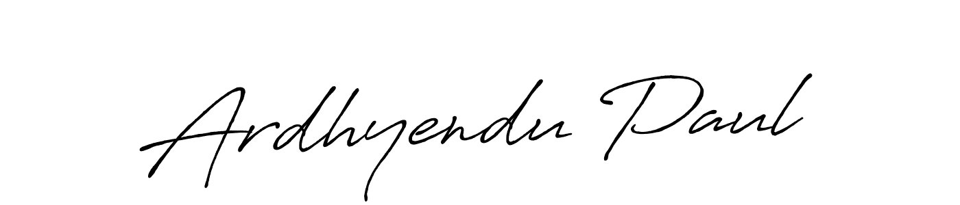 The best way (Antro_Vectra_Bolder) to make a short signature is to pick only two or three words in your name. The name Ardhyendu Paul include a total of six letters. For converting this name. Ardhyendu Paul signature style 7 images and pictures png