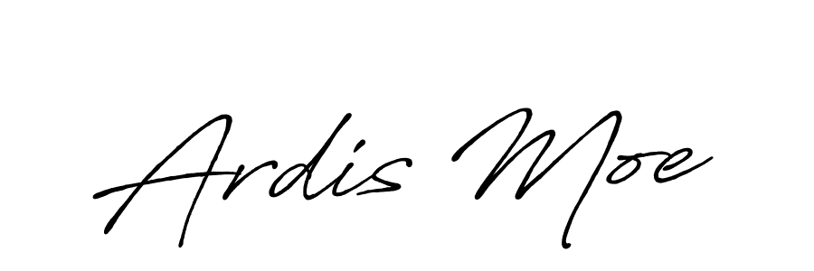 Also we have Ardis Moe name is the best signature style. Create professional handwritten signature collection using Antro_Vectra_Bolder autograph style. Ardis Moe signature style 7 images and pictures png