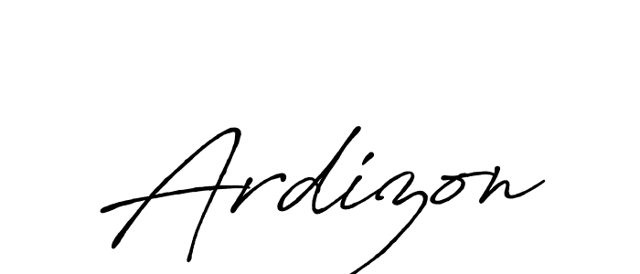 Also You can easily find your signature by using the search form. We will create Ardizon name handwritten signature images for you free of cost using Antro_Vectra_Bolder sign style. Ardizon signature style 7 images and pictures png