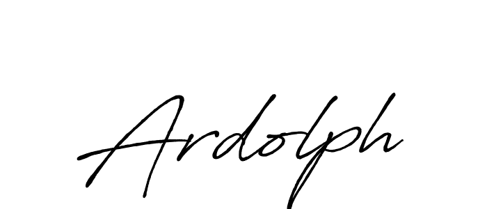 Use a signature maker to create a handwritten signature online. With this signature software, you can design (Antro_Vectra_Bolder) your own signature for name Ardolph. Ardolph signature style 7 images and pictures png