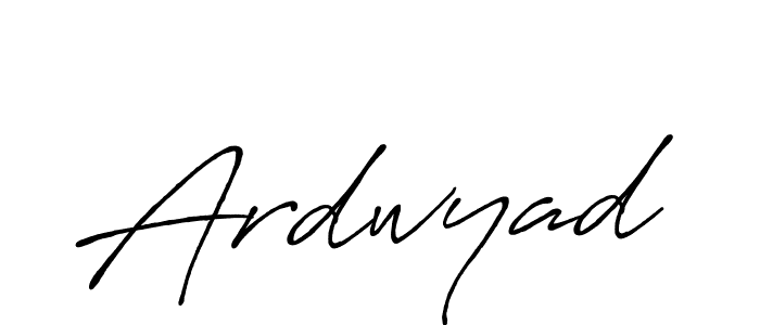 Antro_Vectra_Bolder is a professional signature style that is perfect for those who want to add a touch of class to their signature. It is also a great choice for those who want to make their signature more unique. Get Ardwyad name to fancy signature for free. Ardwyad signature style 7 images and pictures png