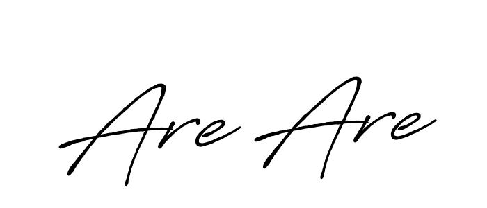 Make a beautiful signature design for name Are Are. With this signature (Antro_Vectra_Bolder) style, you can create a handwritten signature for free. Are Are signature style 7 images and pictures png