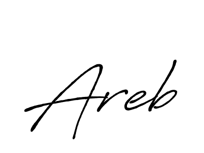 Also we have Areb name is the best signature style. Create professional handwritten signature collection using Antro_Vectra_Bolder autograph style. Areb signature style 7 images and pictures png