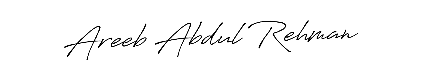 Make a short Areeb Abdul Rehman signature style. Manage your documents anywhere anytime using Antro_Vectra_Bolder. Create and add eSignatures, submit forms, share and send files easily. Areeb Abdul Rehman signature style 7 images and pictures png