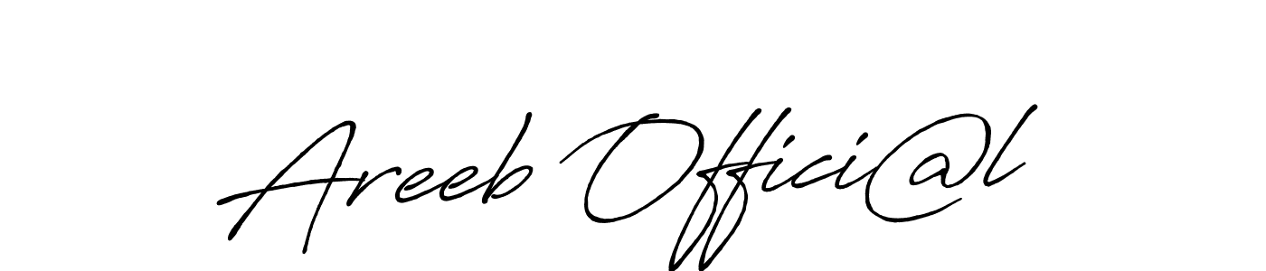 How to Draw Areeb Offici@l signature style? Antro_Vectra_Bolder is a latest design signature styles for name Areeb Offici@l. Areeb Offici@l signature style 7 images and pictures png