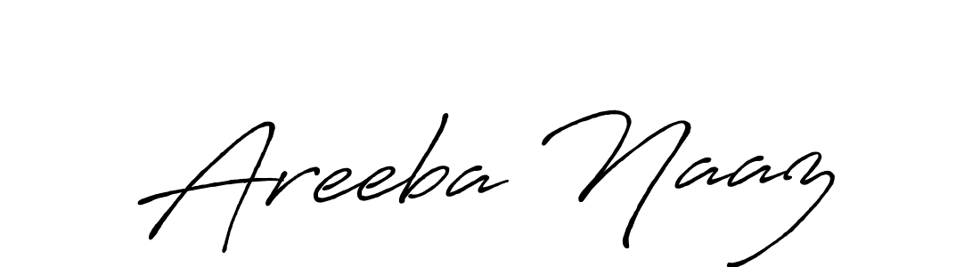 It looks lik you need a new signature style for name Areeba Naaz. Design unique handwritten (Antro_Vectra_Bolder) signature with our free signature maker in just a few clicks. Areeba Naaz signature style 7 images and pictures png