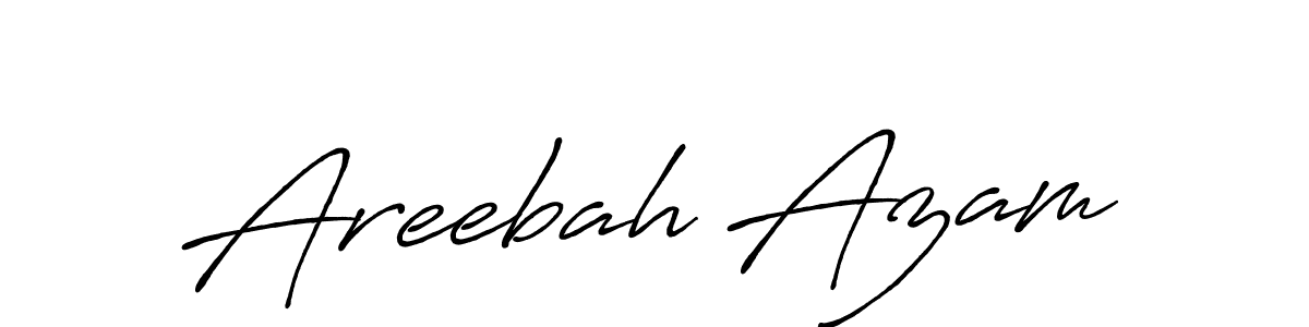 if you are searching for the best signature style for your name Areebah Azam. so please give up your signature search. here we have designed multiple signature styles  using Antro_Vectra_Bolder. Areebah Azam signature style 7 images and pictures png