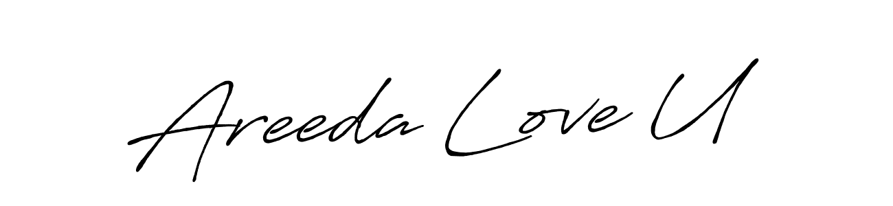 Antro_Vectra_Bolder is a professional signature style that is perfect for those who want to add a touch of class to their signature. It is also a great choice for those who want to make their signature more unique. Get Areeda Love U name to fancy signature for free. Areeda Love U signature style 7 images and pictures png