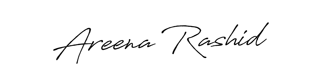 Also we have Areena Rashid name is the best signature style. Create professional handwritten signature collection using Antro_Vectra_Bolder autograph style. Areena Rashid signature style 7 images and pictures png