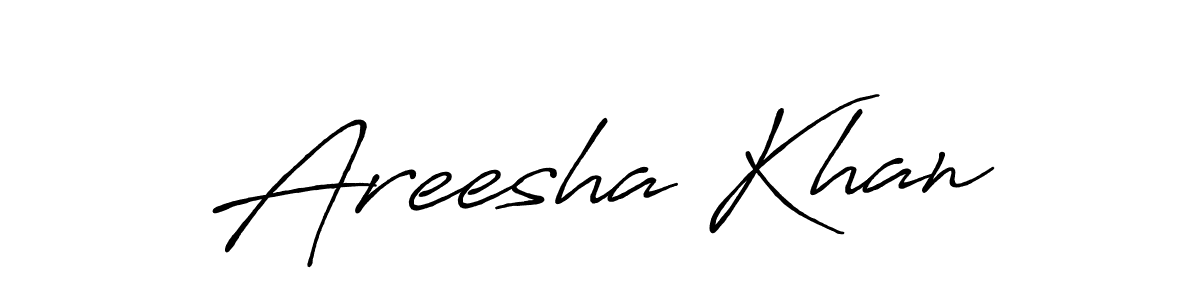 Also we have Areesha Khan name is the best signature style. Create professional handwritten signature collection using Antro_Vectra_Bolder autograph style. Areesha Khan signature style 7 images and pictures png