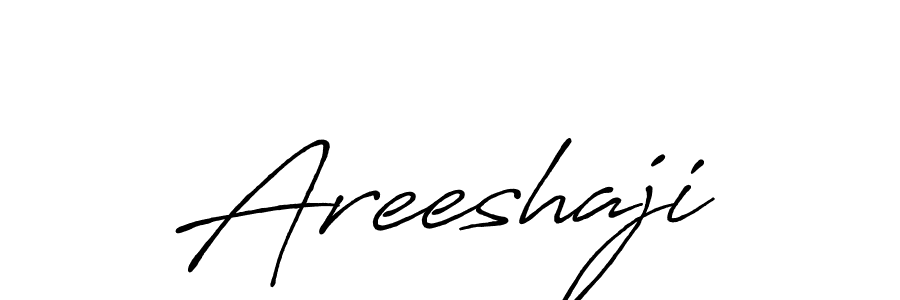 Design your own signature with our free online signature maker. With this signature software, you can create a handwritten (Antro_Vectra_Bolder) signature for name Areeshaji. Areeshaji signature style 7 images and pictures png