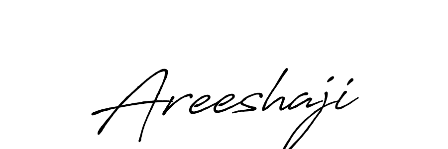 Design your own signature with our free online signature maker. With this signature software, you can create a handwritten (Antro_Vectra_Bolder) signature for name Areeshaji. Areeshaji signature style 7 images and pictures png