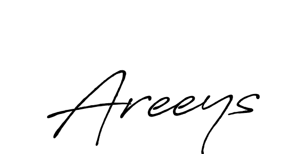 Create a beautiful signature design for name Areeys. With this signature (Antro_Vectra_Bolder) fonts, you can make a handwritten signature for free. Areeys signature style 7 images and pictures png