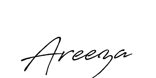 How to make Areeza name signature. Use Antro_Vectra_Bolder style for creating short signs online. This is the latest handwritten sign. Areeza signature style 7 images and pictures png