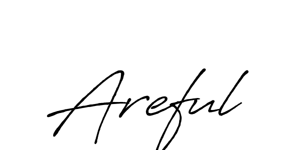 Also we have Areful name is the best signature style. Create professional handwritten signature collection using Antro_Vectra_Bolder autograph style. Areful signature style 7 images and pictures png